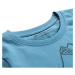 Alpine Pro Naturo Detské bavlnené tričko KTSA423 navagio bay