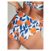 Swimwear Sicily Gather Brief sicily print SW1729