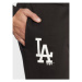 New Era Teplákové nohavice LA Dodgers MLB Team Logo 60284754 Čierna Relaxed Fit