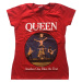 Queen tričko One Bites The Dust Červená