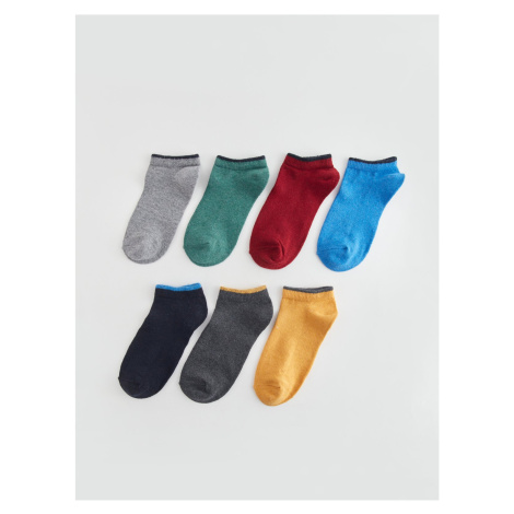 LC Waikiki Basic Boys' Booties Socks 7 Pack