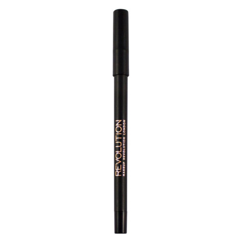 Makeup Revolution  Smoky Waterproof Gel Eyeliner - Noir  Očné linky Čierna