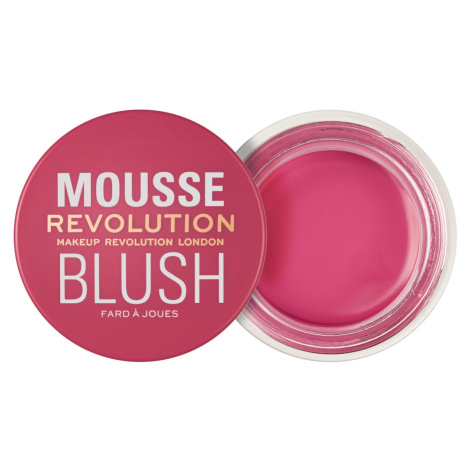 Revolution Tvárenka Mousse Blush 6 g Juicy Fuchsia Pink