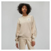 Jordan Essentials Wmns Fleece Crew Sweatshirt Sanddrift - Dámske - Mikina Jordan - Hnedé - DM518