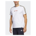 Adidas Tričko Sport Optimist 3-Stripes Sportswear Graphic T-Shirt (Short Sleeve) HT3025 Biela Re