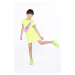 Dievčenské šaty Marc Jacobs žltá farba, mini, rovný strih