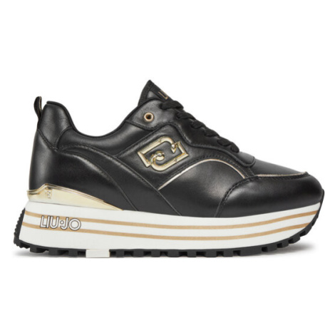 Liu Jo Sneakersy Maxi Wonder 73 BA4059 P0102 Čierna