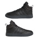 Pánske členkové zimné topánky ADIDAS Hoops 3.0 Mid WTR core black carbon cloud white