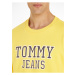 Mikiny bez kapuce pre mužov Tommy Jeans - žltá