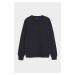 MIKINA GANT REG TONAL SHIELD C-NECK SWEAT BLACK