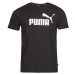 Puma  ESS LOGO TEE  Tričká s krátkym rukávom Čierna