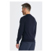 SVETER GANT CTN/WO C-NECK EVENING BLUE