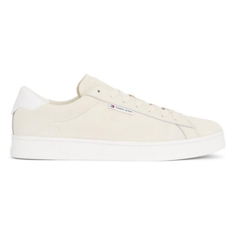 Tommy Jeans Sneakersy Tjm Leather Low Cupsole Suede EM0EM01375 Béžová Tommy Hilfiger