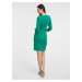 Zelené dámske púzdrové šaty ORSAY