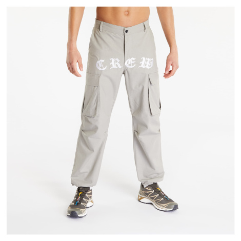 Sixth June Crew Embroidered Cargo Pants Grey
