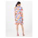 OBJECT Letné šaty 'MILLA'  svetlomodrá / zmiešané farby