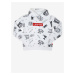 Levi&#39;s White Kids Patterned Hoodie Levi&#39;s® - Boys