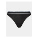 Emporio Armani Underwear Súprava 2 kusov brazílskych nohavičiek 163337 4R227 00020 Čierna