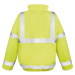 Result Unisex zimná reflexná bunda R217X Fluorescent Yellow