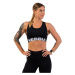 Women's Bra Nebbia Medium Impact Cross Back Sports Bra 410 black