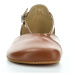 Shapen Poppy II Cognac barefoot lodičky 40 EUR