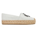 Tory Burch Espadrilky Ines 144346 Biela