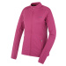 Women's sweatshirt HUSKY Tarp zip dk. magenta