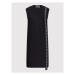 Liviana Conti Úpletové šaty F2SA70 Čierna Regular Fit