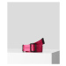Opasok Karl Lagerfeld K/Karl Logo Webbing Belt Ružová