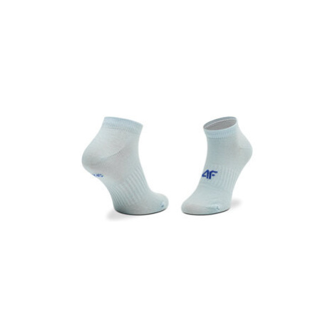 4F Vysoké detské ponožky HJL22-JSOM001 Modrá