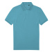 B&amp;C Unisex polo tričko PU428 Pop Turquoise