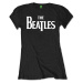 The Beatles Tričko Drop T Womens Black