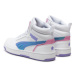 Puma Sneakersy Rebound V6 Mid Bouncy Sky Jr 398725 01 Biela