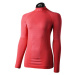 Mico L/SLVS MOCK NECK SHIRT WARM CONTROL W Dámske termo tričko, červená, veľkosť