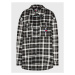 Tommy Jeans Curve Košeľa Check DW0DW15123 Čierna Relaxed Fit