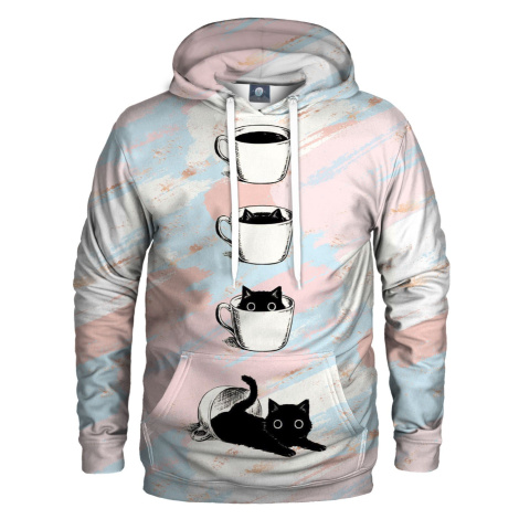 Aloha From Deer Black Catfee Hoodie HK AFD658 Pink