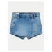 Pepe Jeans Džínsové šortky A-Line Skort Hw Jr PG800862 Modrá Regular Fit