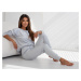 SIVÉ DLHÉ PYŽAMO SENSIS SILVER ANGORA SOFT DŁ/R ANGORA SOFT S-XL