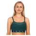Women's sports bra Puma green