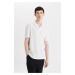 DEFACTO Modern Fit Polo Neck Basic Short Sleeve T-Shirt