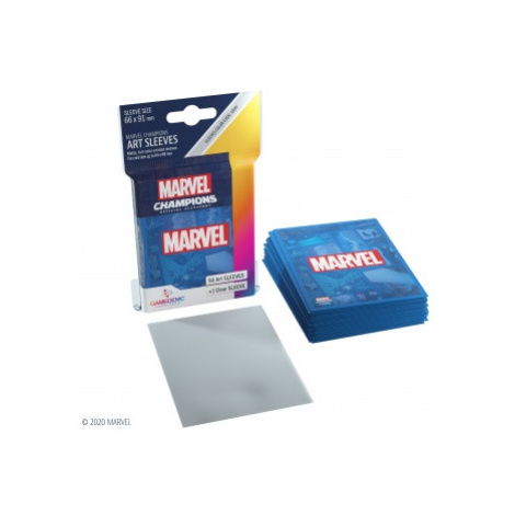Gamegenic Marvel Champions Art Sleeves (50+1 Sleeves) - Obaly na Karty Barva: Modrá