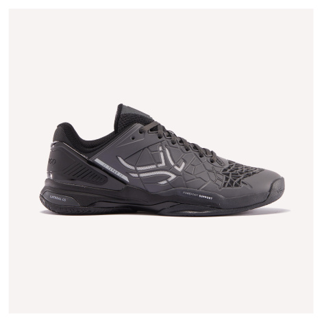 Pánska tenisová obuv Strong Pro na rôzne povrchy sivo-čierna ARTENGO