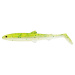 Westin gumová nástraha bullteez shadtail sparkling chartreuse - 7,5 cm 4 g 3 ks