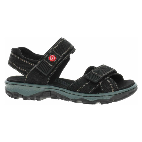Dámské sandály Rieker 68851-02 schwarz 68851-02
