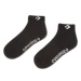 Converse Súprava 3 párov kotníkových ponožiek unisex E746A-3020 Biela