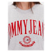 Tommy Jeans Mikina Varsity DW0DW15419 Sivá Oversize