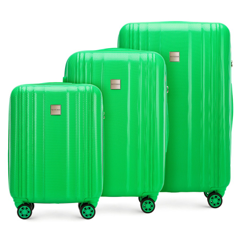 Sada zelených kufrov Wittchen 56-3P-30S-85
