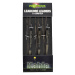 Korda olovená montáž hybrid lead clip leadcore leader 3ks-weed/silt