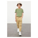 Trendyol Boy's Open Camel Pocket Jogger Woven Trousers