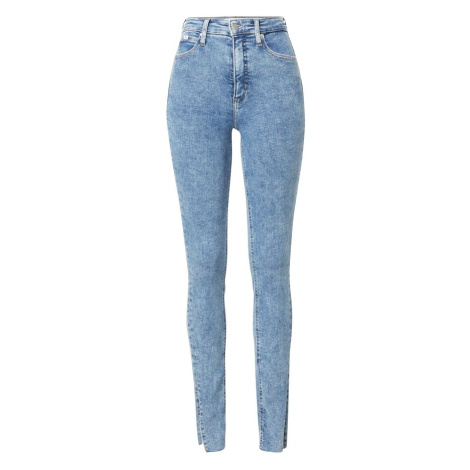 Calvin Klein Jeans Džínsy  modrá denim / čierna / biela